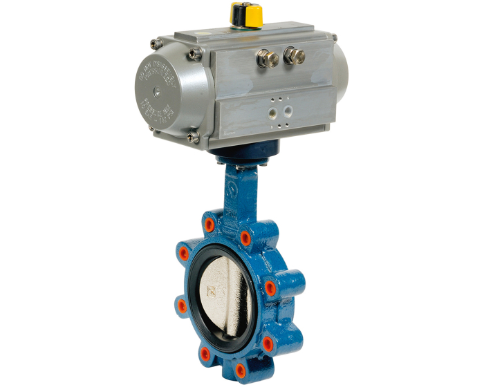 Ductile iron butterfly valve 1133 DN40 + RE51